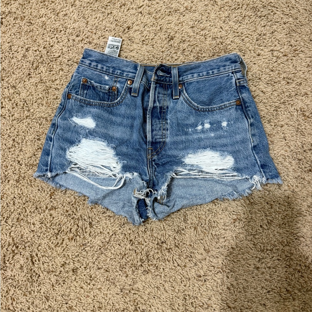 Levi's Classic Blue Jean Shorts